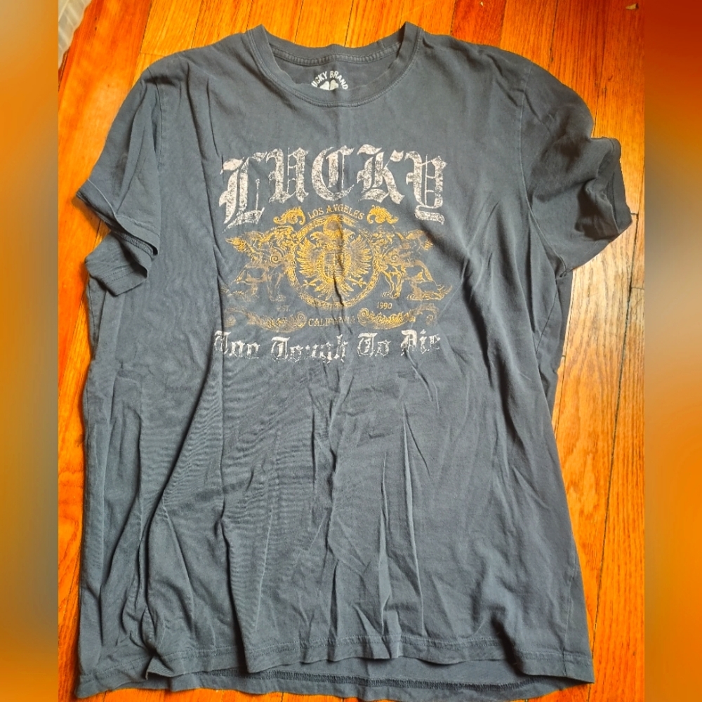 3 for $23 Tops!! Men's Lucky Brand Tee, Size Large